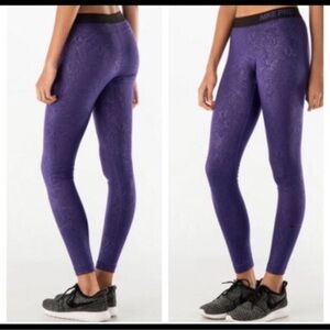 Nike Pro Purple Leggings